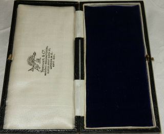 Fine Vintage Masonic Jewel Case Box By Spencer & Co - 15 Cm
