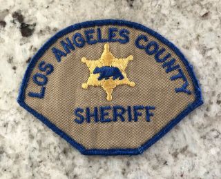 Vintage Los Angeles County Sheriff’s Dept.  Lasd Patch