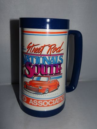1988 Street Rod Nationals Knoxville Nsra Hot Rod Association Thermo Serv Mug Cup