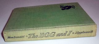 The Egg And I By Betty Macdonald (1945,  Hardcover) 8th Impression Vintage