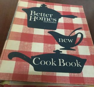 Vintage Better Homes Gardens Cook Book 5 Ring Binder 1953 1962