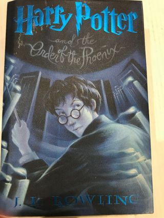 True 1st Edition 1st Print Hcdj Harry Potter And The Order Of The Phoenix Hc/dj