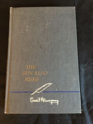 Vintage Ernest Hemingway The Sun Also Rises 1954