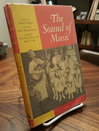 The Sound Of Music A Musical Play Lindsay Crouse Hammerstein 1960 Hb