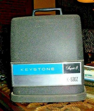 Vintage Keystone 8 Projector,  Model K 530z,  Parts Only Listing