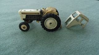Vintage Dinky 305 David Brown Selectamatic 990 Tractor In White