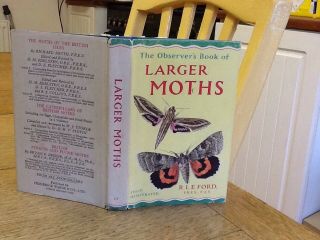 Observers Book Of Larger Moths 1963:
