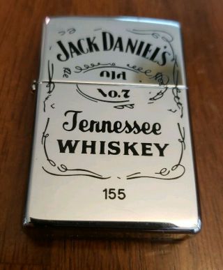 Zippo Lighter Jack Daniels Old No.  7 Tennessee Whiskey 155 Made In Usa
