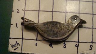 Vintage Bird - - Lemon Squeezer Marked Drp Smf - - Silver Plate
