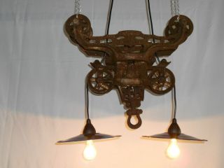 Antique Myers Hay Trolley Light
