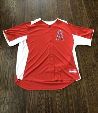 Authentic Los Angeles Angels Majestic Cool Base Men’s Jersey 3xl
