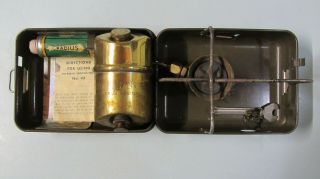 Vintage Radius 43 Camp Stove Made In Sweden With Paper Work