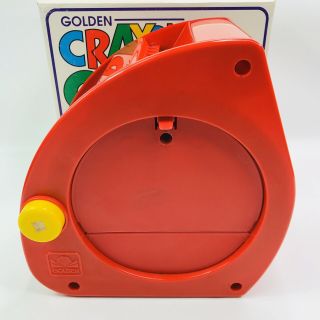 Crayon Go - Round By Golden Vintage 1990 Storage Color Sharpener 5351 3