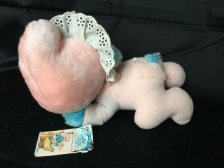 Vintage NWT 1983 BABY SMURF Plush Crawling Doll Wallace Berrie Applause 4690 3