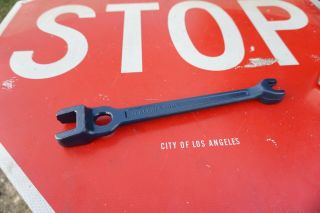 Vintage KLEIN TOOLS USA 3146A Lineman ' s Wrench,  Forged Heat Threaded Tool 2