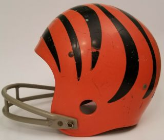 Vintage NFL Cincinnati Bengals Football Helmet Rawlings HNFL - N USA Collectable 2