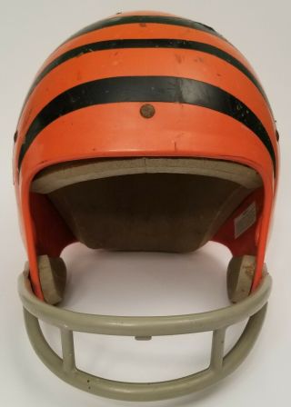 Vintage NFL Cincinnati Bengals Football Helmet Rawlings HNFL - N USA Collectable 3