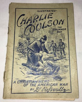 Vintage Paperback Book Charlie Coulson The Drummer Boy Civil War