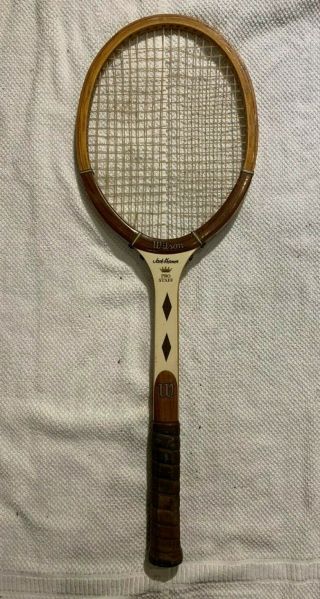Vintage Wilson Pro Staff Jack Kramer Tennis Racket Usa Made Medium 4 1/2
