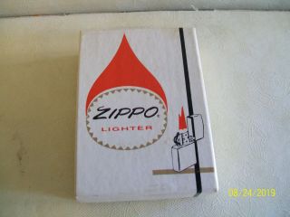 Vintage 1960s Zippo Lighter National Safety Council Award of Honor box 2