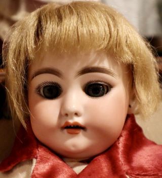 Antique 16 " German Bisque Rare Simon Halbig 1039 Doll W/huge Eyecuts,  Cries