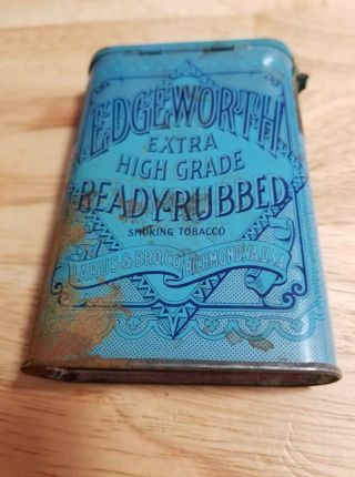 Vintage Edgeworth Extra Ready - Rubbed Smoking Tobacco Tin