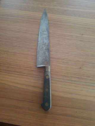 Vintage Sabatier Kitchen Chef Knife 9 