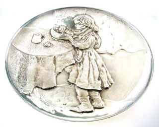 Sterling Silverle Gourmet Christmas Plate Tribute Great Gift Stylish Picasso