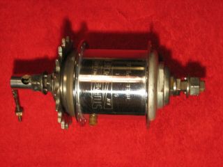 Vintage Bicycle 3 Speed 1960 Sturmey Archer Aw Hub Raleigh Rudge Humber Indian