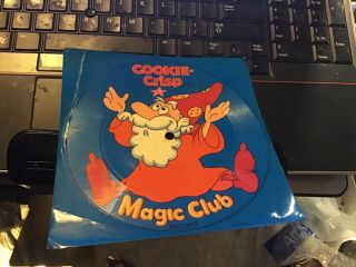 Vintage Cookie Crisp Cereal Magic Club 33 - 1/3 Rpm Record 1979