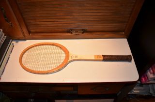 Vintage Tennis Racquet Wilson Chris Evert Personal Wood Wooden