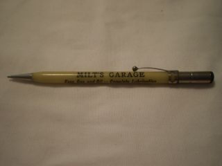 Vintage Mechanical Advertising Pencil Milt 