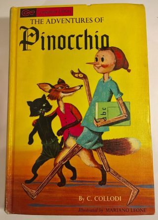 Companion Library The Adventures Of Pinocchio/the Story Of King Arther 1965