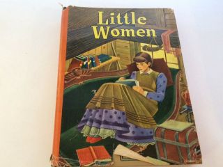 Little Women Hardcover Book By Louisa May Alcott Vintage 1951 Dust Jacket