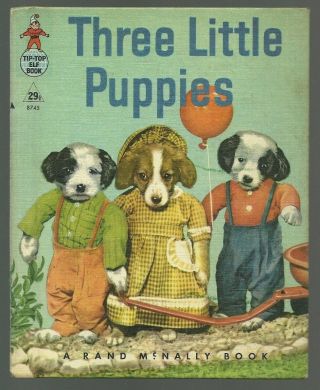 Three Little Puppies Hardcover Childrens 