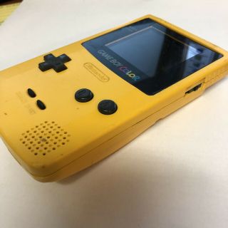 Nintendo Game Boy Color Handheld System - Dandelion Yellow Cgb - 001 Vintage