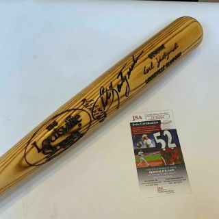 Carl Yastrzemski Signed Autographed Louisville Slugger Game Model Bat Jsa
