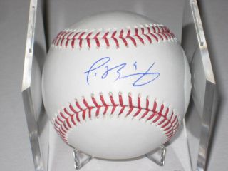 Javier Baez (chicago Cubs) Signed Official Mlb Baseball - Mlb Authenticated