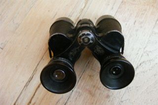 Vintage Carl - Zeiss Jena Turexem 6 X 21 German Binoculars