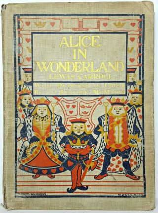 1899 Alice In Wonderland Antique First Edition Alice 