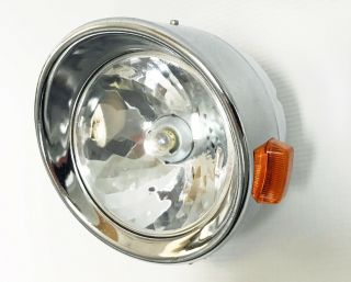 Vintage Schwinn Approved Bicycle Front Headlight,  Battery Operated