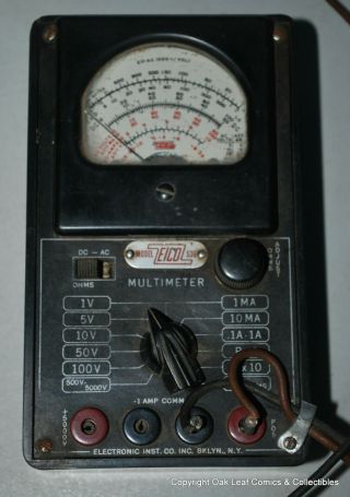Vintage Eico Multimeter Model 536 Meter