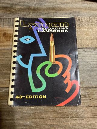 Lyman Reloading Handbook 43rd Edition 1964 Vintage Book