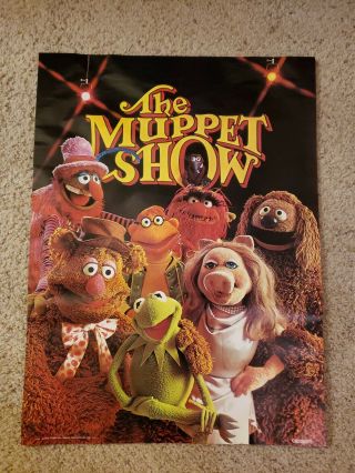 Vintage 1976 The Muppet Show Poster Muppet Characters 3601