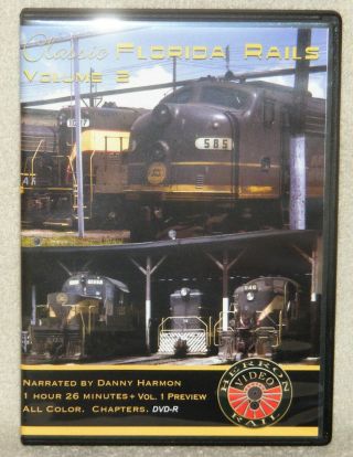 Classic Florida Rails Volume 2 Dvd Railroad Trains