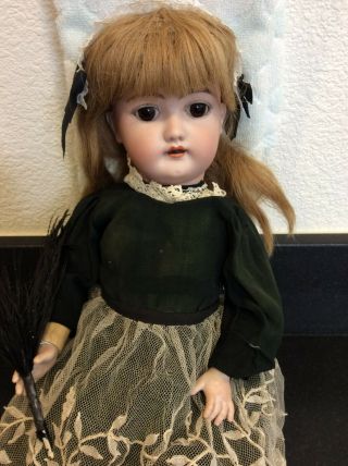 Vintage 19 Inch Kestner Germany German Bisque Doll With Composition Body (3)