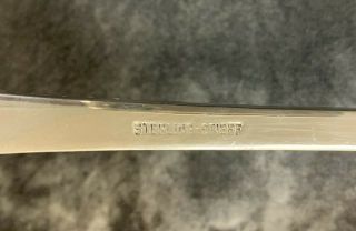 Rose by Stieff Sterling Silver Soup Ladle 12 1/8 