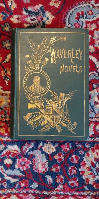 Sir Walter Scott The Waverly Novels Abbotsford Edition Vintage Antique 1829 Rare