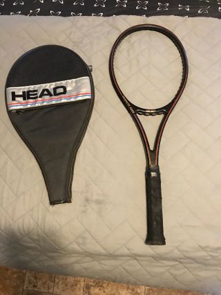 Amf Head Graphite Edge Vintage Tennis Racquet No Strings Great 4 1/2 Grip