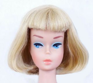 HTF Spectacular Vintage Long Hair Medium Color Blonde American Girl Barbie Doll 2